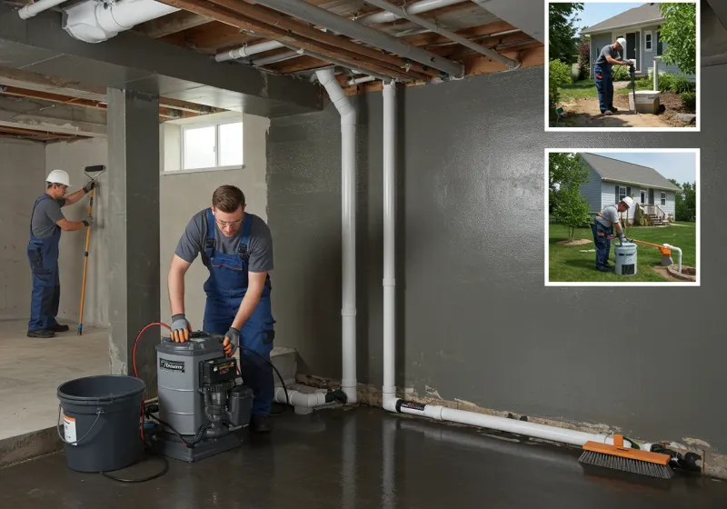 Basement Waterproofing and Flood Prevention process in Brandermill, VA